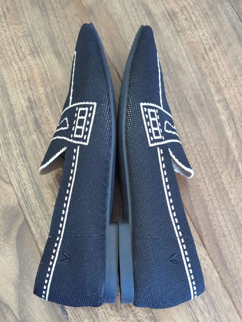 Vivaia Square Toe Knit Loafer Size 40 - Picture 6 of 7